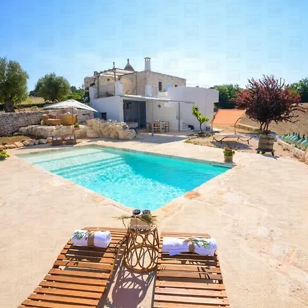 Helloapulia - Panoramic Trulli Pozzo Fornello With Private Pool *