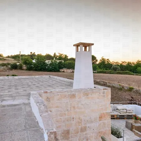Helloapulia - Panoramic Trulli Pozzo Fornello With Private Pool Apartment *