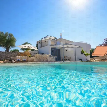 Helloapulia - Panoramic Trulli Pozzo Fornello With Private Pool Martina Franca