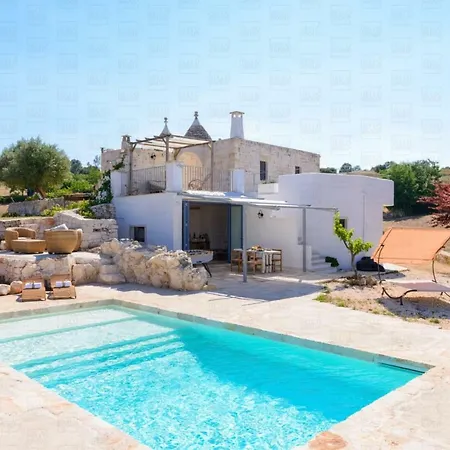 Helloapulia - Panoramic Trulli Pozzo Fornello With Private Pool Martina Franca